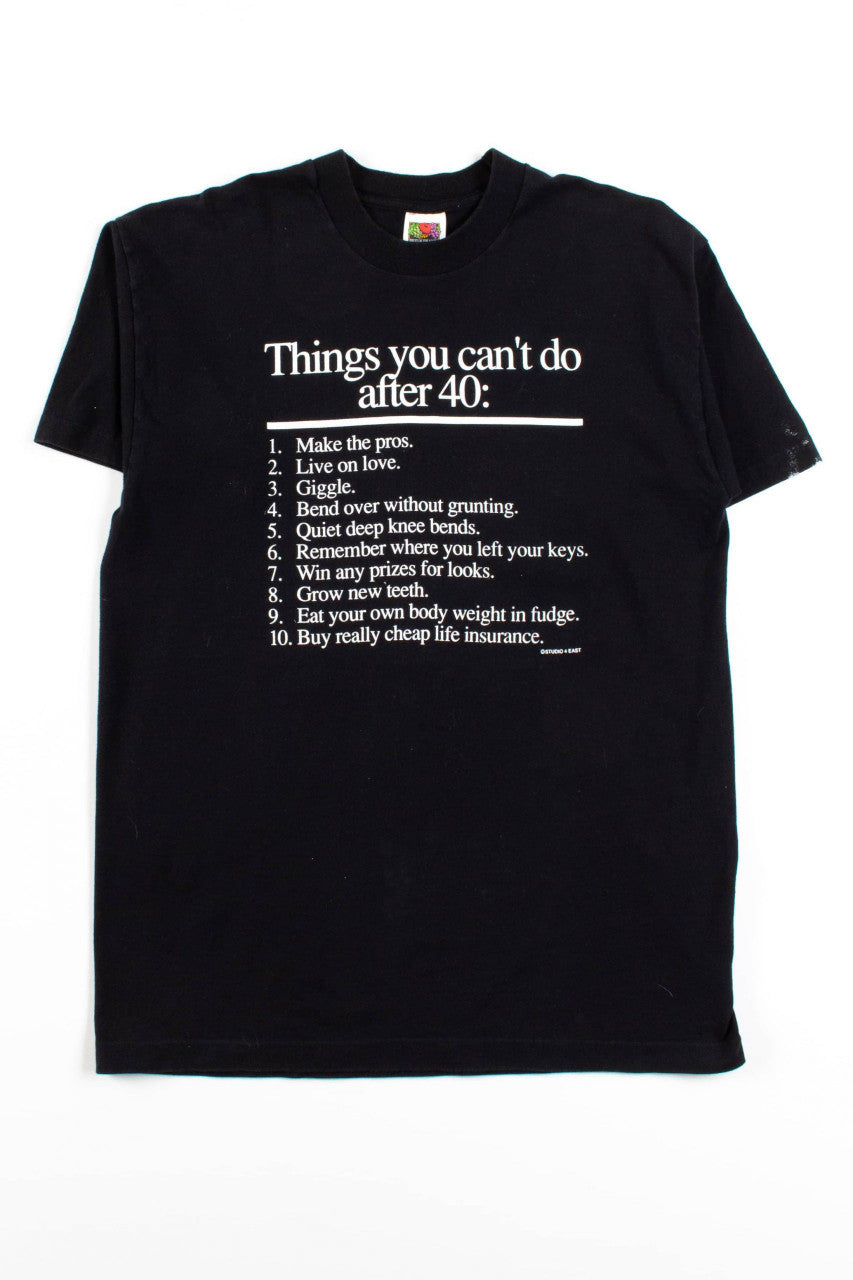 Vintage Life After 40 T-Shirt