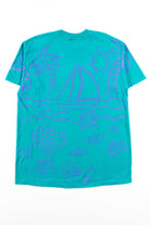 Vintage Allover Tropical Graphic T-Shirt
