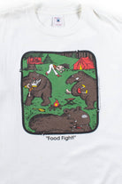 Vintage Off The Leash Food Fight T-Shirt (1986)