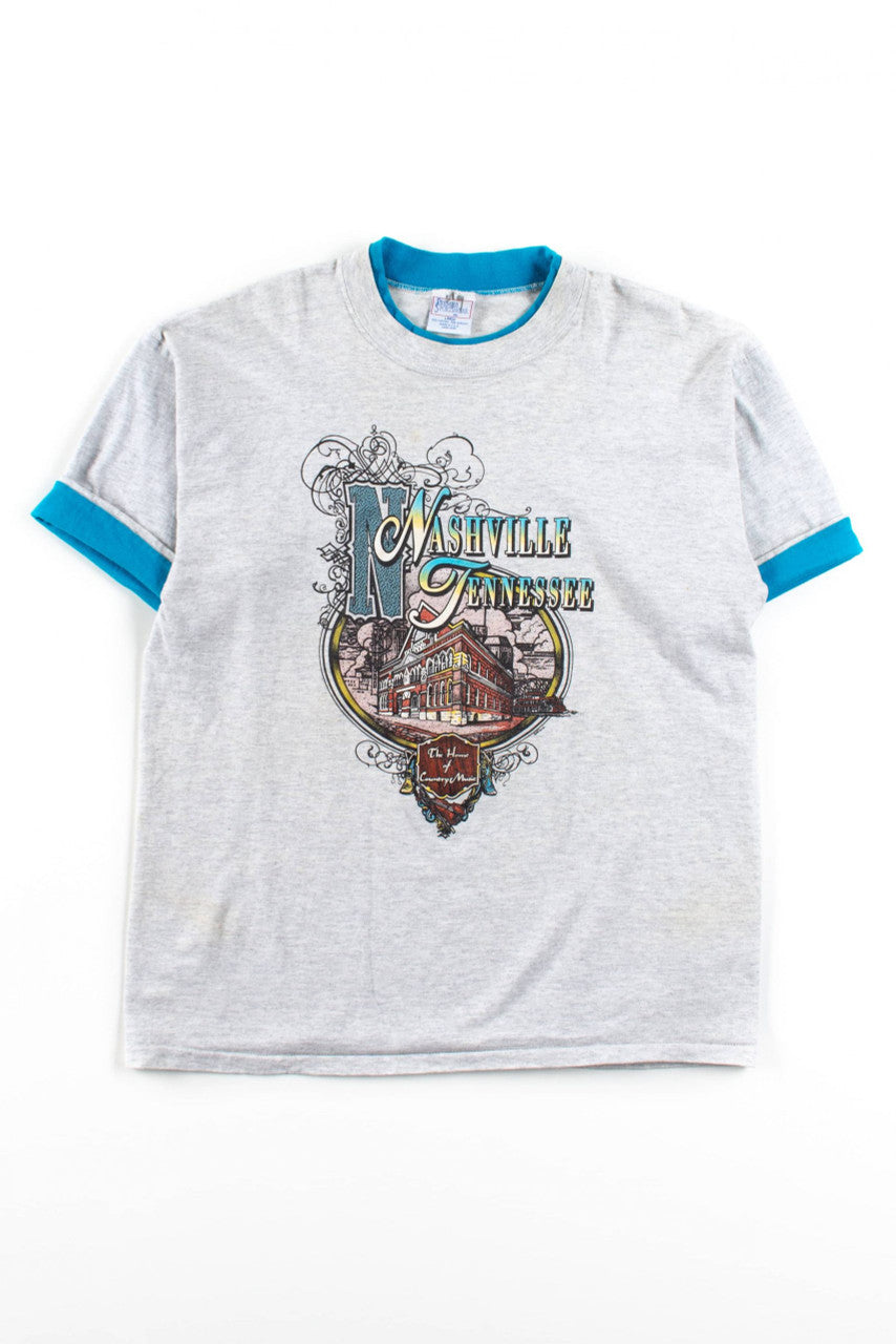 Vintage Nashville Tennessee Layered T-Shirt