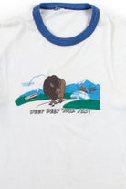 Vintage Yellowstone "Beep Beep Your Ass!" Ringer T-Shirt