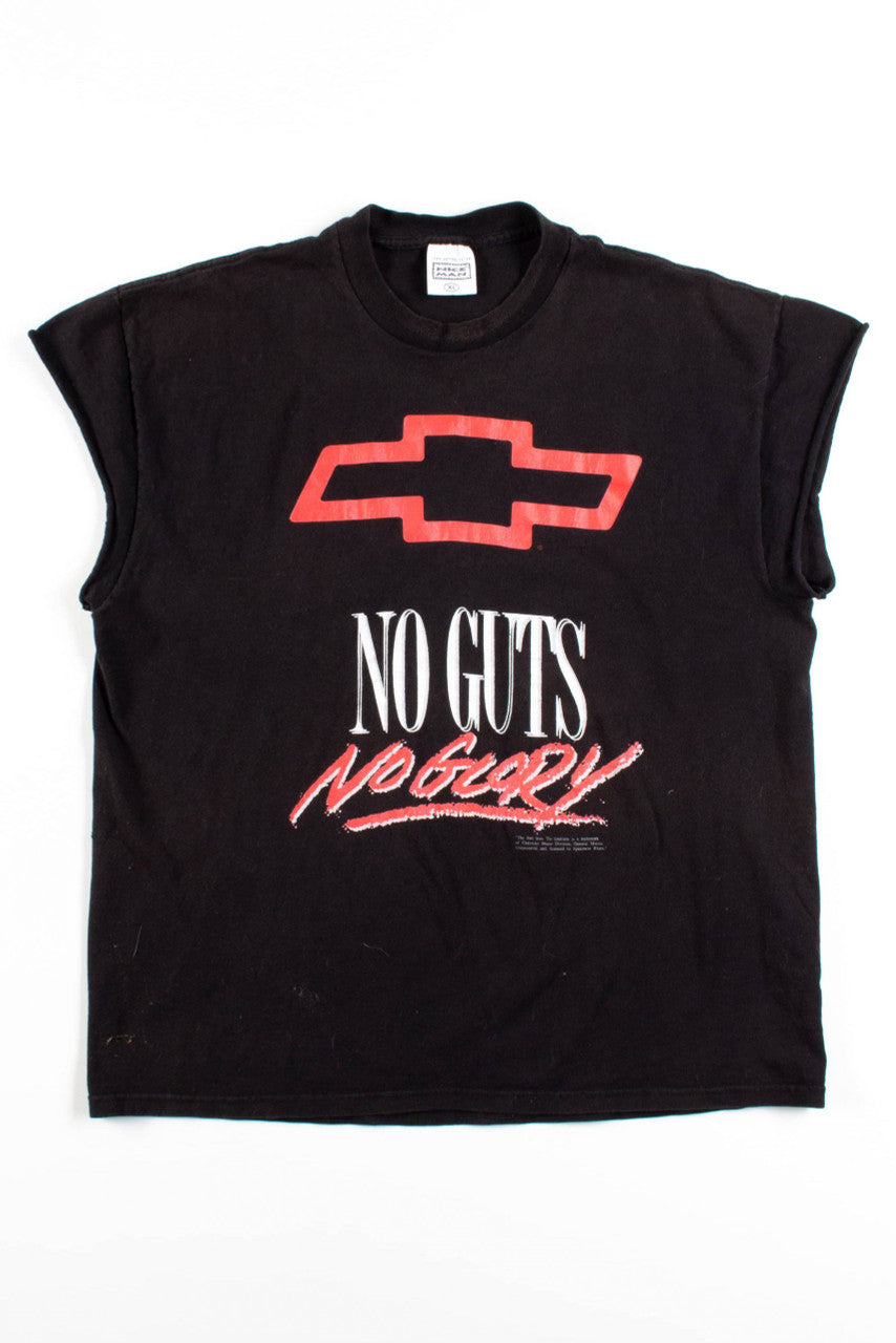 Vintage Chevy No Guts, No Glory Cutoff T-Shirt