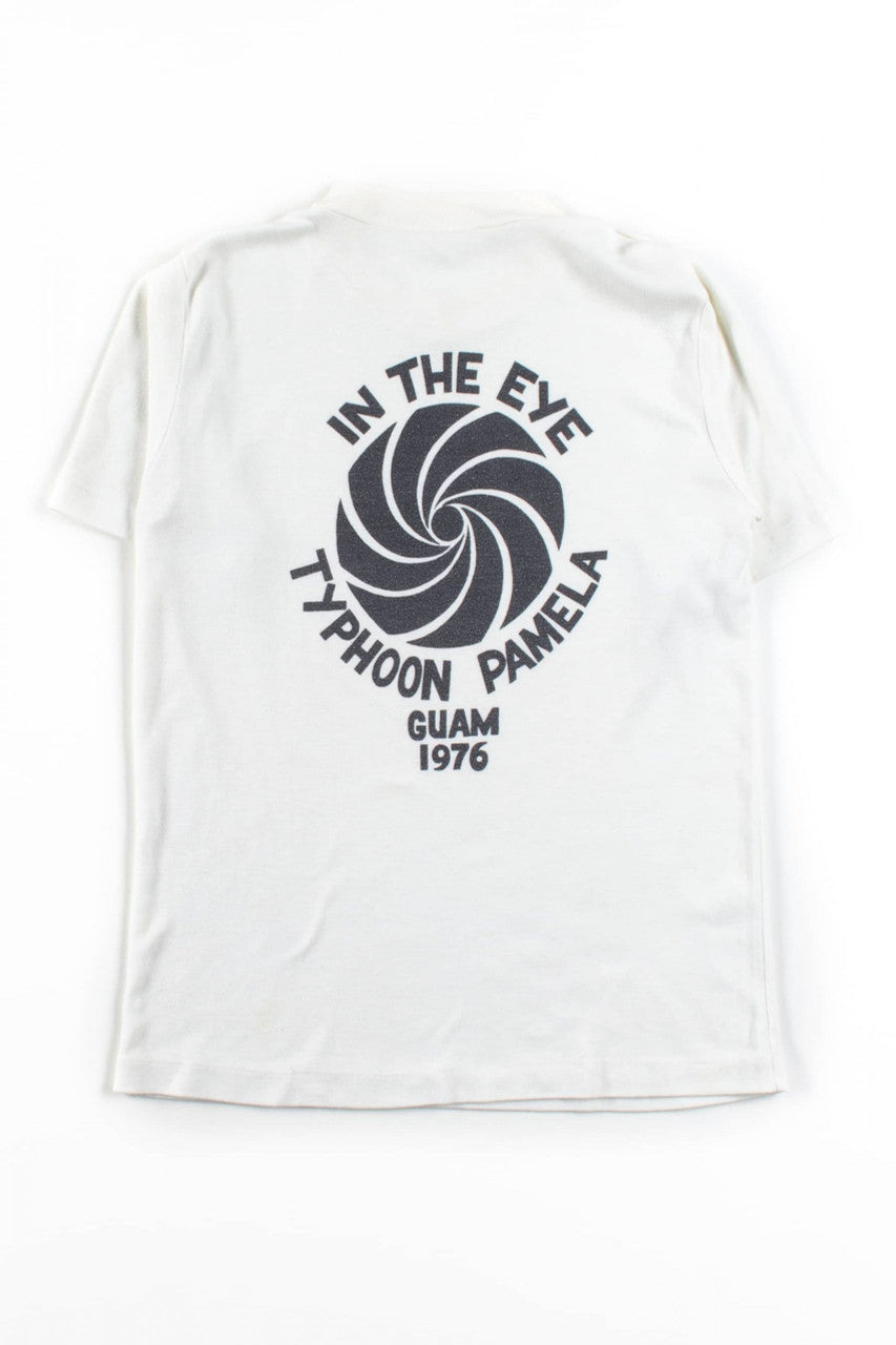 In The Eye of Typhoon Pamela Vintage T-Shirt (1976)