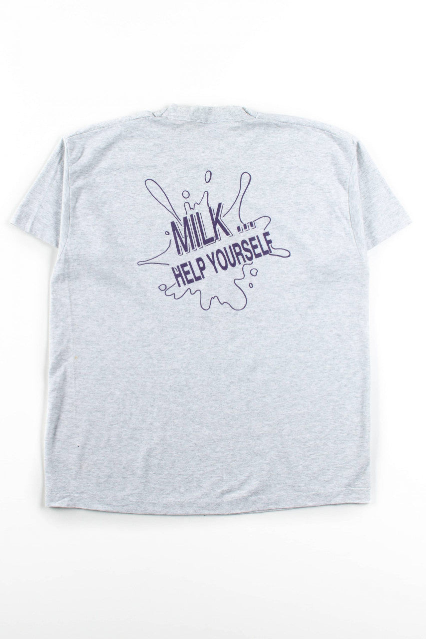 Milk... Help Yourself Vintage T-Shirt