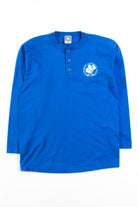 Vintage Kuparuk Athletic Club Long Sleeve Henley T-Shirt (1994)