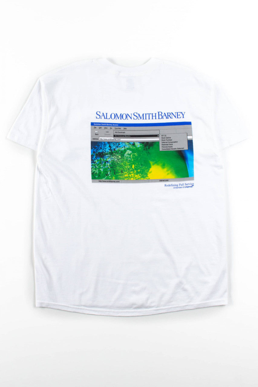 Vintage Salomon Smith Barney Website T-Shirt