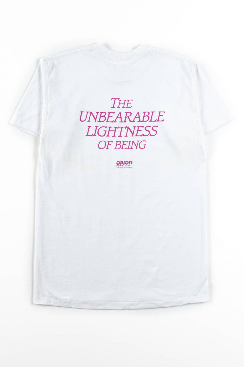 The Unbearable Lightness Of Being Vintage Film Promo T-Shirt (1988)