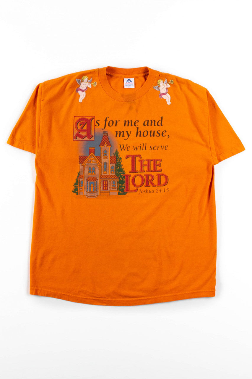 We Will Serve The Lord Vintage T-Shirt