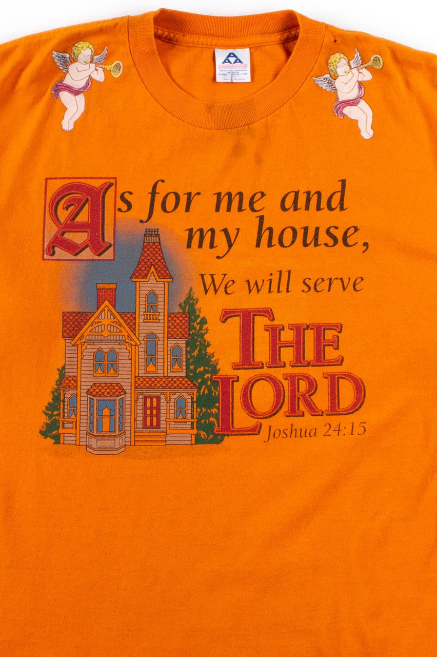 We Will Serve The Lord Vintage T-Shirt