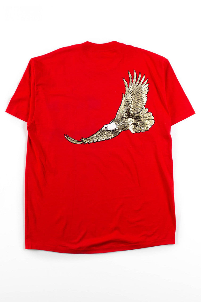 Vintage Winston Cigarettes Gold Eagle T-Shirt