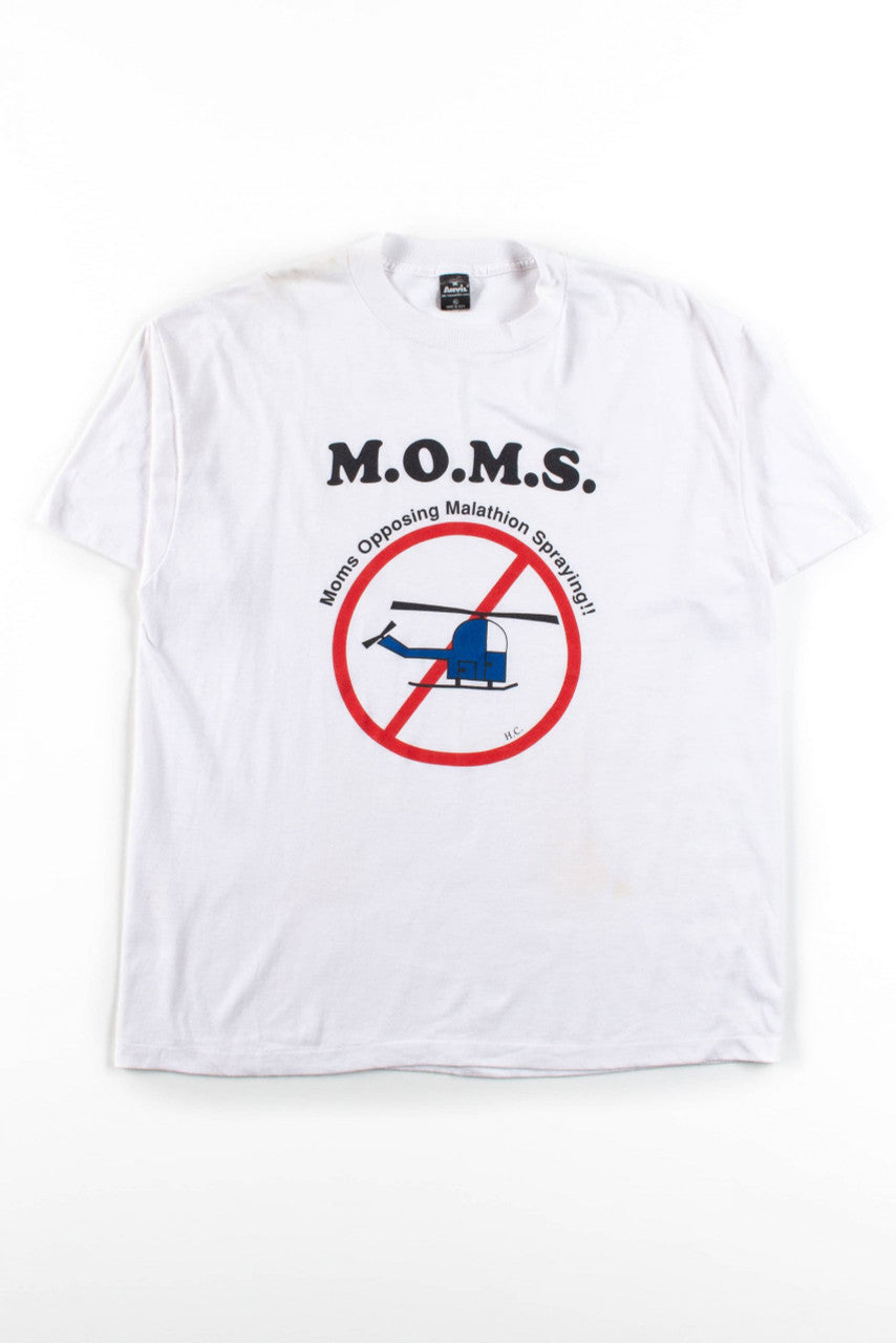Moms Against Malathion Spraying Vintage T-Shirt