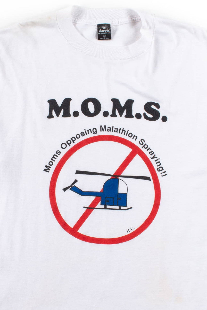 Moms Against Malathion Spraying Vintage T-Shirt