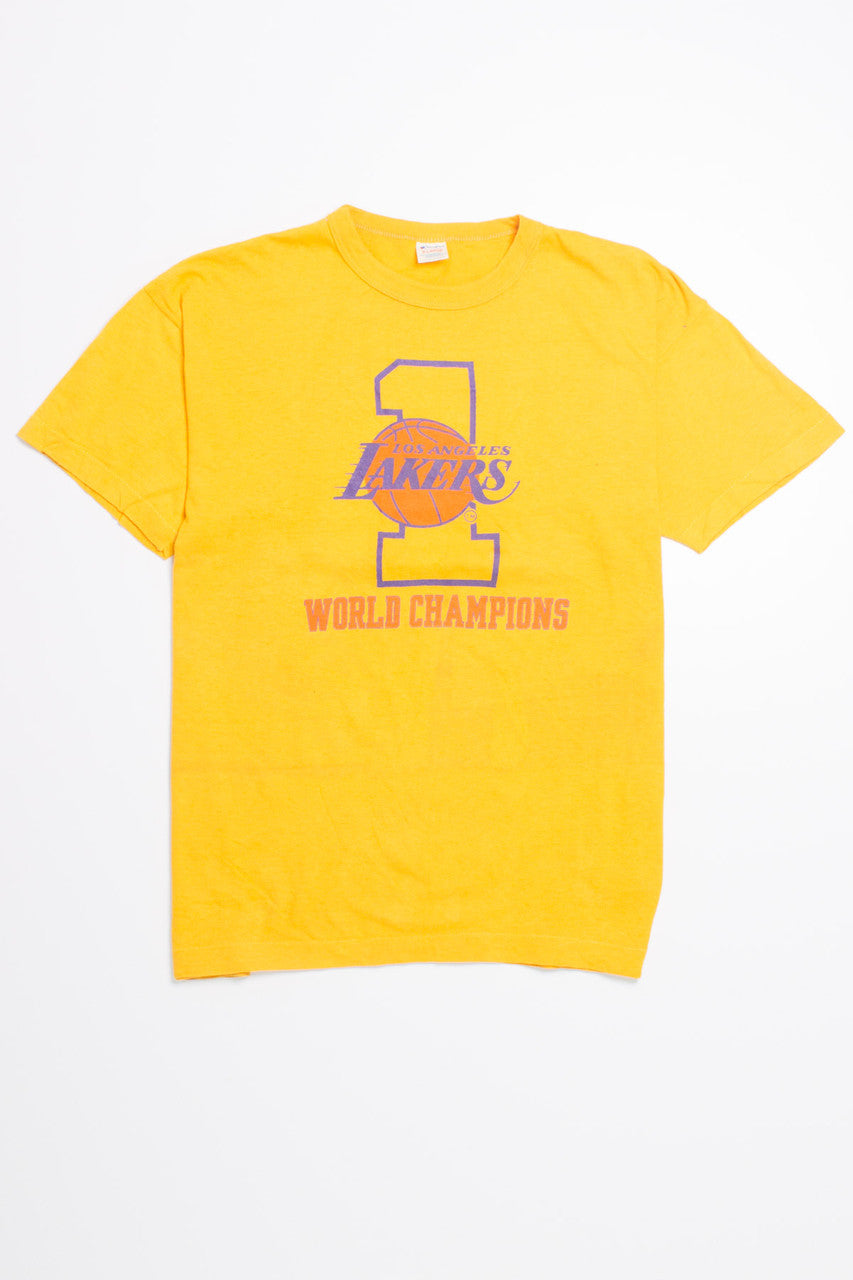 Vintage LA Lakers Champion T-Shirt (1980s)