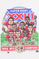 Vintage Superbowl Champions San Francisco 49ers T-Shirt (1988)