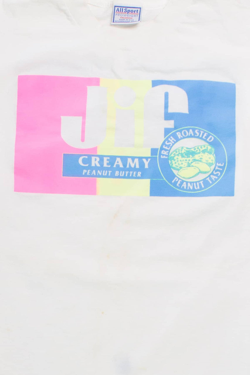 Vintage Jif Peanut Butter 'Pit Crew' T-Shirt (1994)