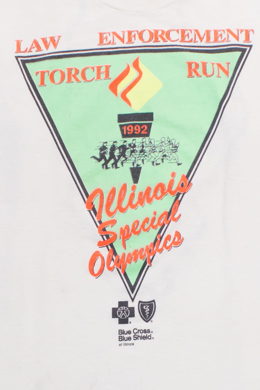 Law Enforcement 'Special Olympics' T-Shirt (1992)