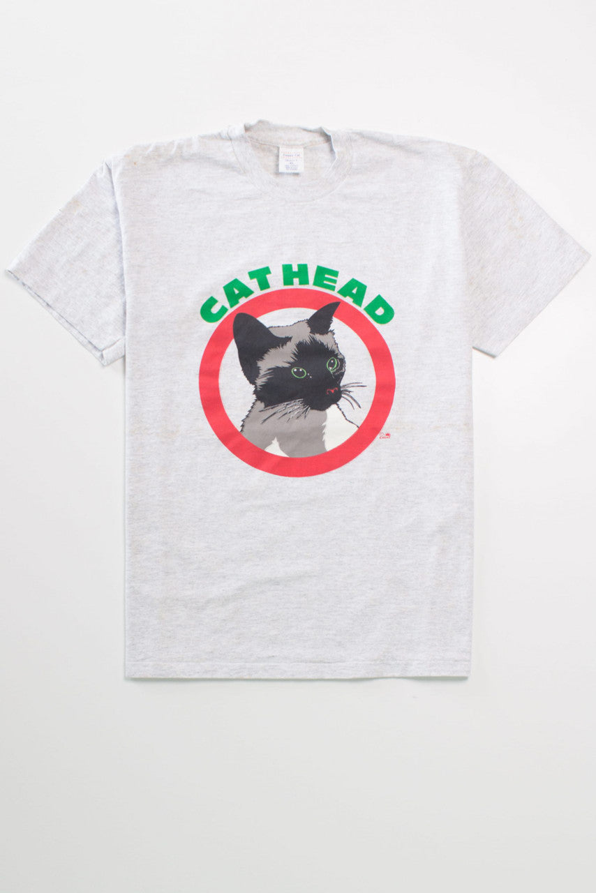 Vintage Cat Head T-Shirt (1990s)