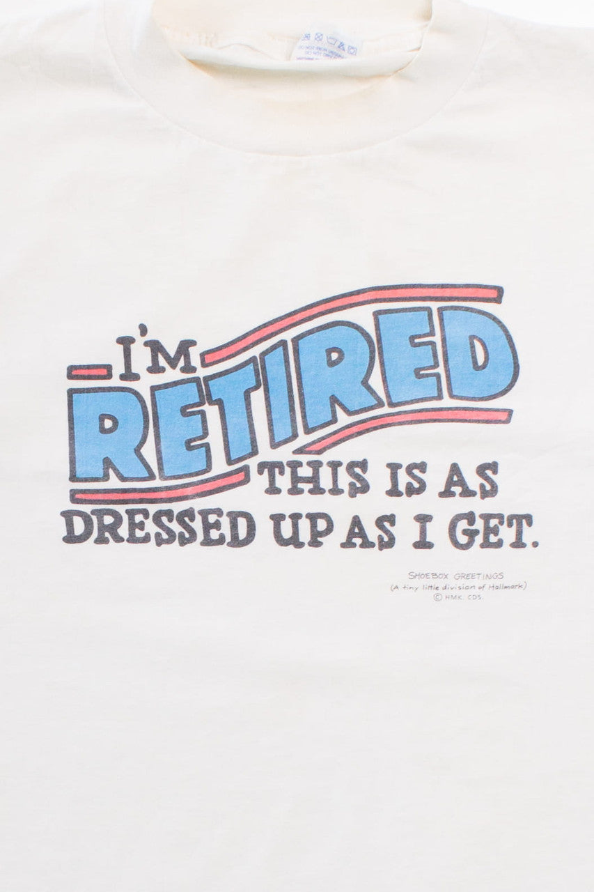 I'm Retired Vintage T-Shirt