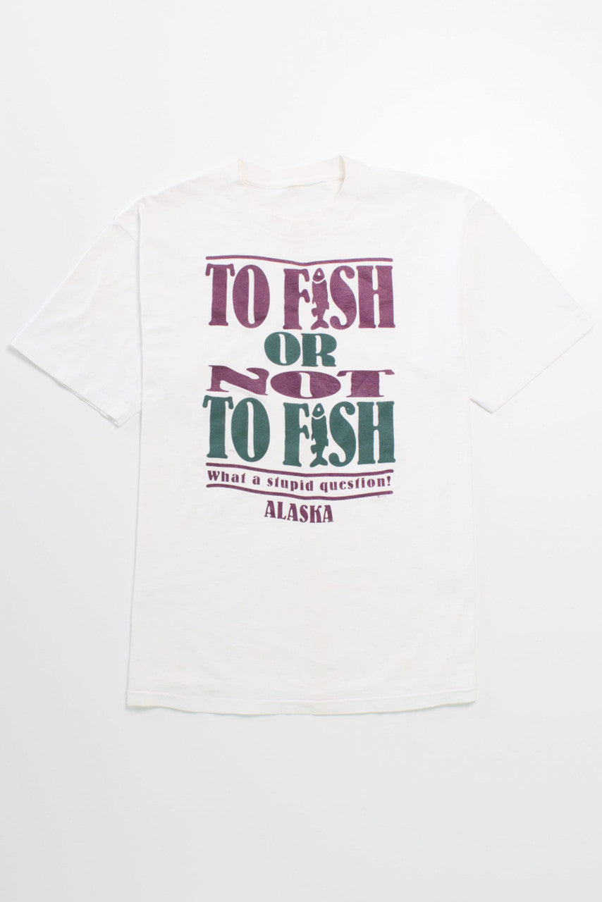 Alaska Fishing Vintage T-Shirt