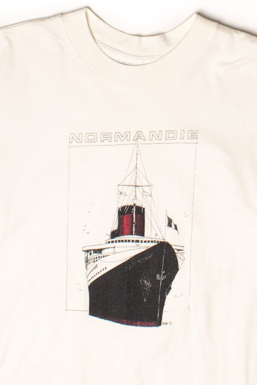 Vintage SS Normandie T-Shirt (1990)