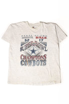 Vintage Dallas Cowboys Super Bowl XXVII Champions T-Shirt (1993)