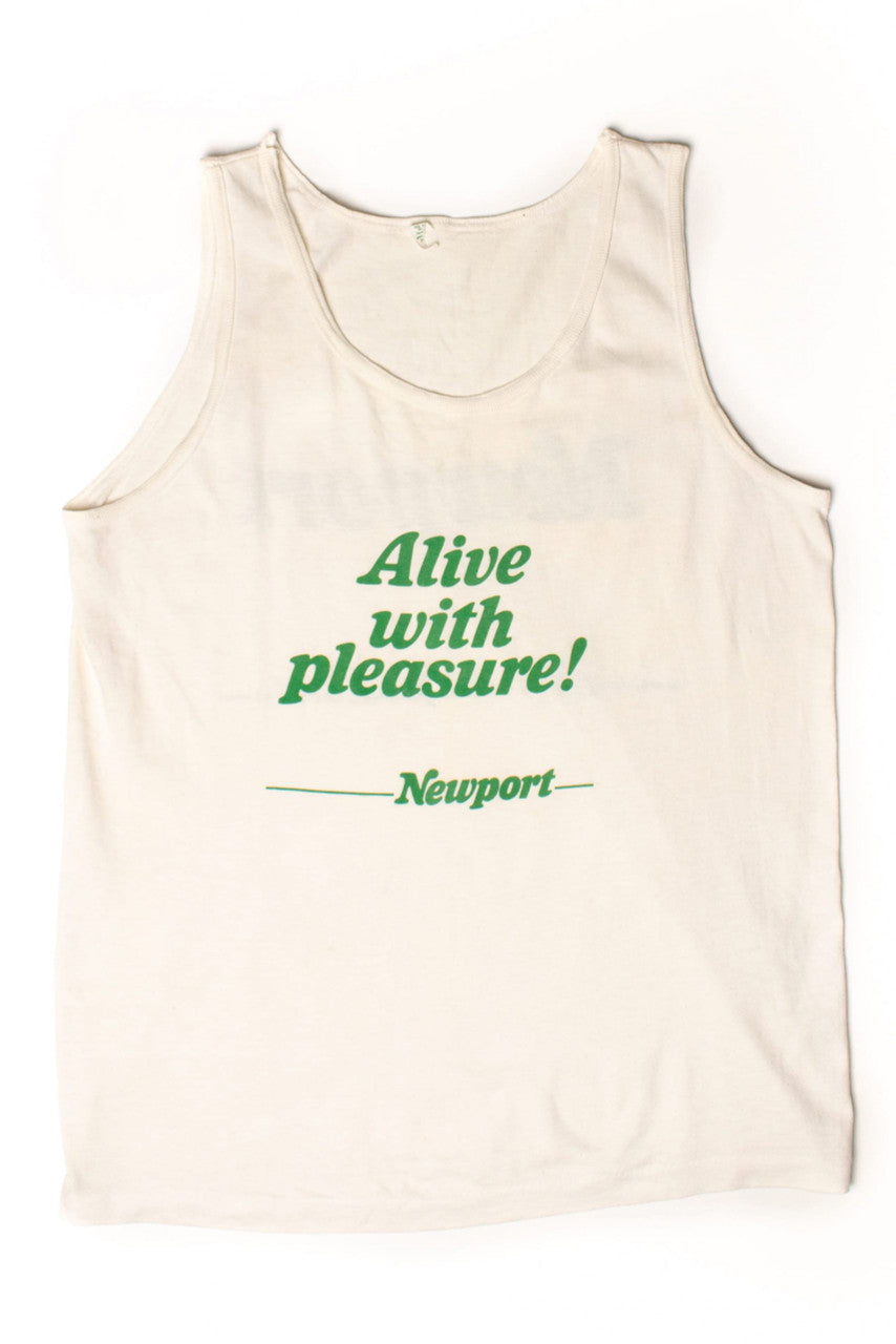 Vintage Newport "Alive With Pleasure!" Tank