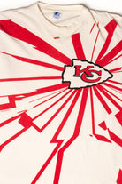 Vintage Kansas City Chiefs Starter Shatter T-Shirt (1996)