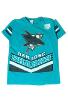 Vintage Destroyed San Jose Sharks T-Shirt (1990s)