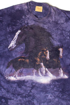 Vintage Wild Horses Tie Dye T-Shirt