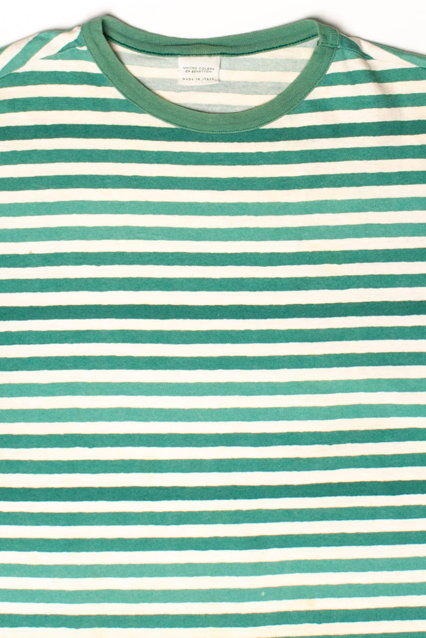 Vintage United Colors of Benetton Striped T-Shirt
