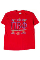 Vintage Pi Beta Phi Texas A&M T-Shirt (1992)
