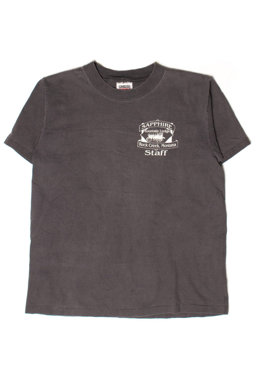 Vintage Sapphire Mountain Lodge Staff T-Shirt (1990s)