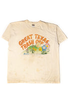 Vintage Stained Great Texas Trash Off T-Shirt