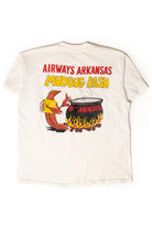 Vintage Airways Arkansas Mudbug Bash T-Shirt (1990s)