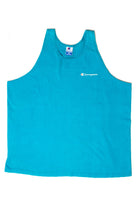 Oversized Vintage Teal Champion Tank (1990s)