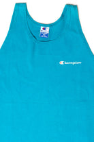 Oversized Vintage Teal Champion Tank (1990s)