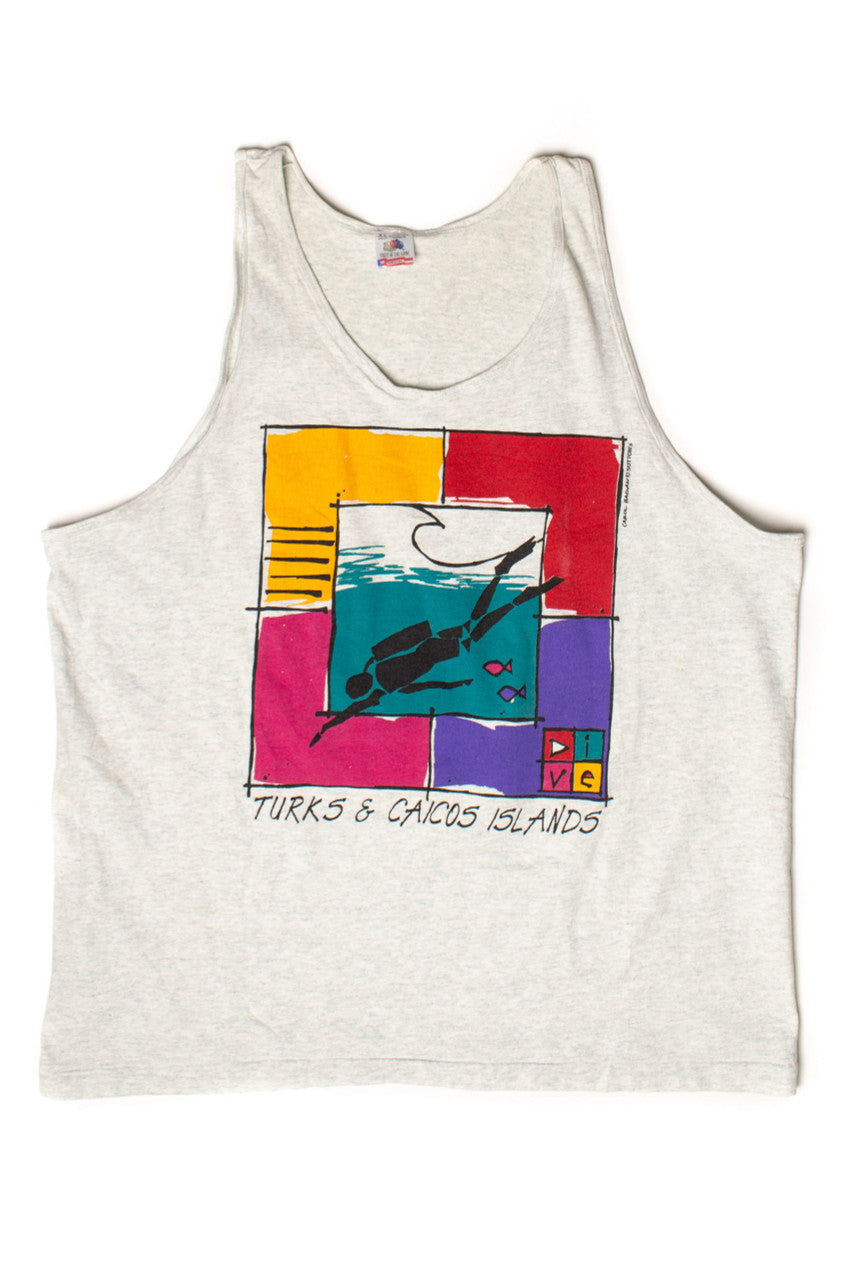 Vintage Dive Turks & Caicos Islands Tank (1990s)