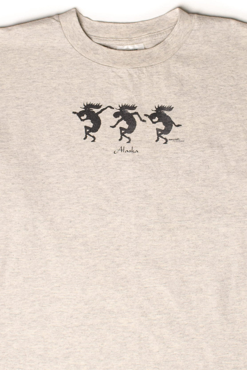 Vintage Alaska Moose T-Shirt (1990s)