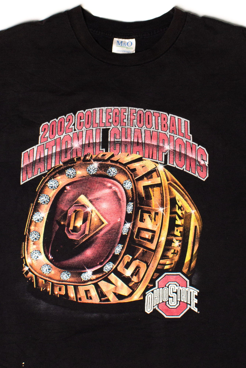 Vintage Ohio State College Football Champions T-Shirt (2002)