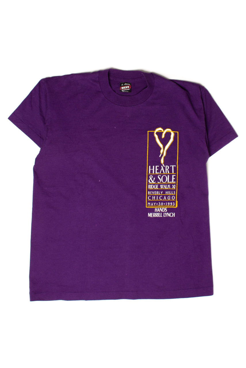 Vintage Heart & Sole Ridge Walk T-Shirt (1993)