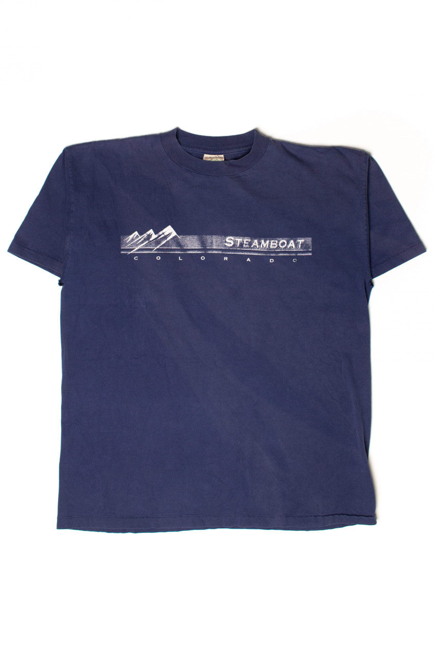 Vintage Steamboat Colorado T-Shirt (1990s)