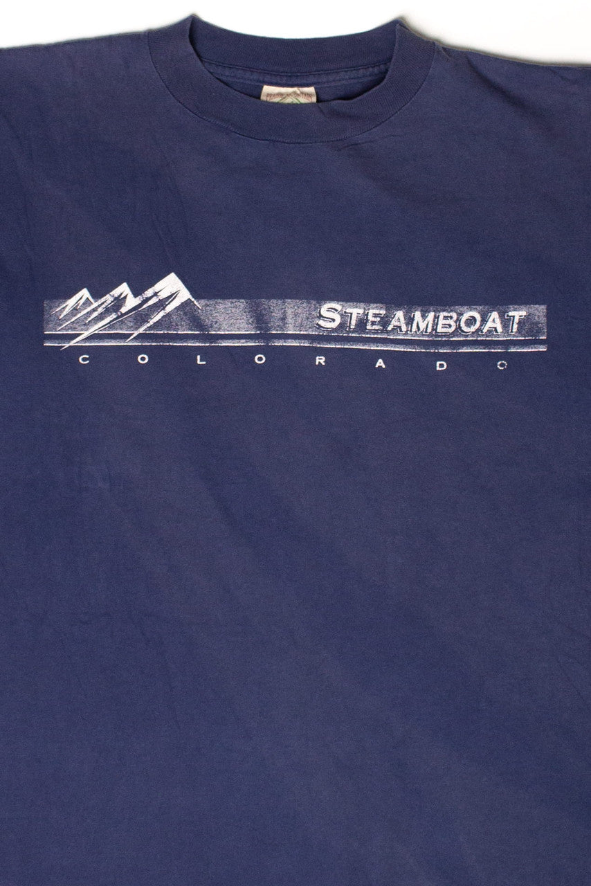 Vintage Steamboat Colorado T-Shirt (1990s)