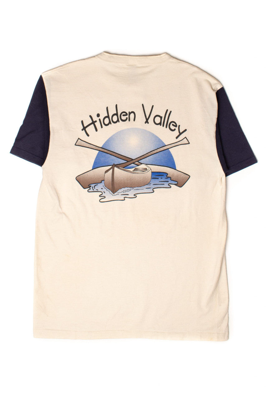 Vintage Hidden Valley Canoe Henley T-Shirt (1990s)