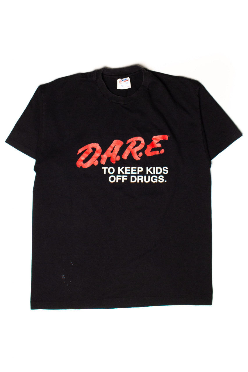 Vintage Kevin Caroll Contracting D.A.R.E. T-Shirt (1990s)