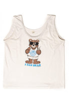 Vintage I Tan Bear Tank (1980s)