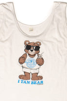 Vintage I Tan Bear Tank (1980s)