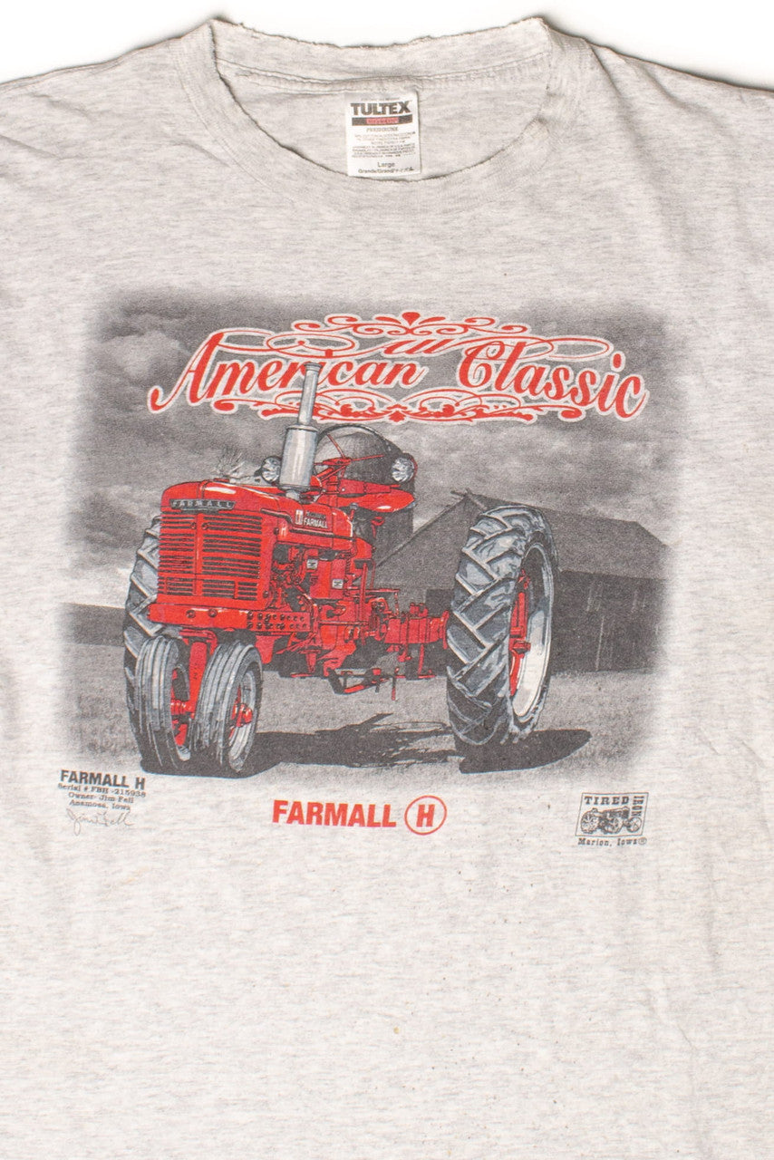 Vintage All American Classic Farmall Tractor T-Shirt (1990s)