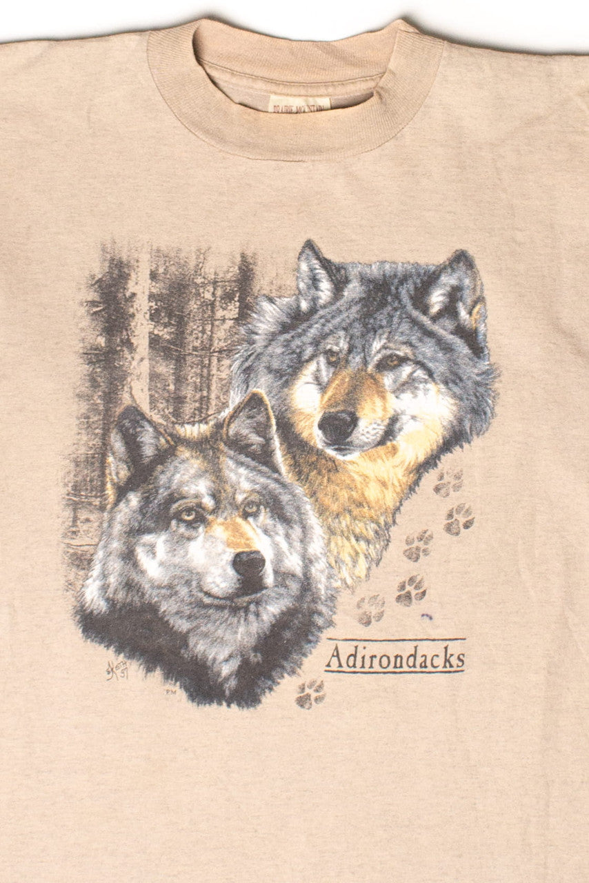 Vintage Wolves Adirondacks T-Shirt (1997)