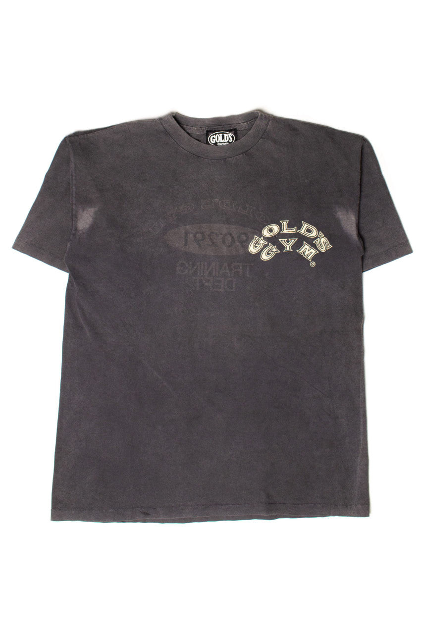 Vintage Faded Gold's Gym T-Shirt (1990s)