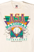 Vintage ASA National Slow Pitch Softball Tournament T-Shirt (1992)